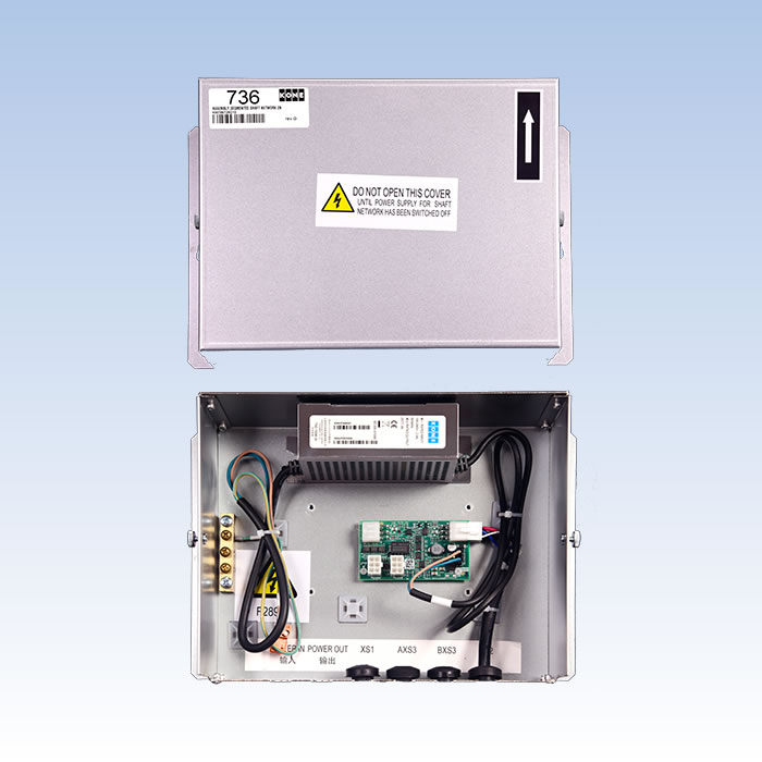 分段井道网络模块